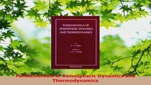 PDF Download  Fundamentals of Atmospheric Dynamics and Thermodynamics Read Full Ebook