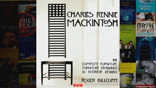 Charles Rennie Mackintosh The Complete Furniture Furniture Drawings  Interior Designs