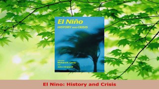 Read  El Nino History and Crisis EBooks Online