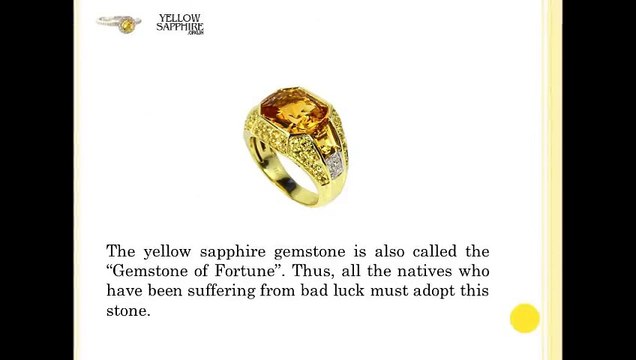 Why Yellow Sapphire or Pukhraj Ratna Called Gemstone Of Fortune