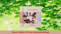 PDF Download  Doors Best of Fine Homebuilding Download Online