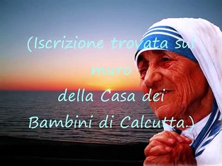 "La strada per la felicità" di Madre Teresa di Calcutta.