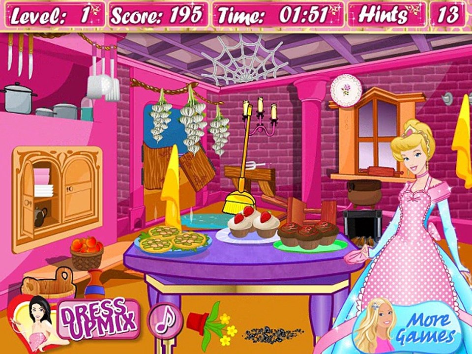 Cinderella Princess Clean-up