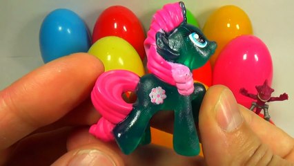 12 surprise eggs unboxing LPS My Little PONY The SMURFS Party Animals Shrek Disney eggs my