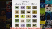 British Studio Potters Marks Ceramics