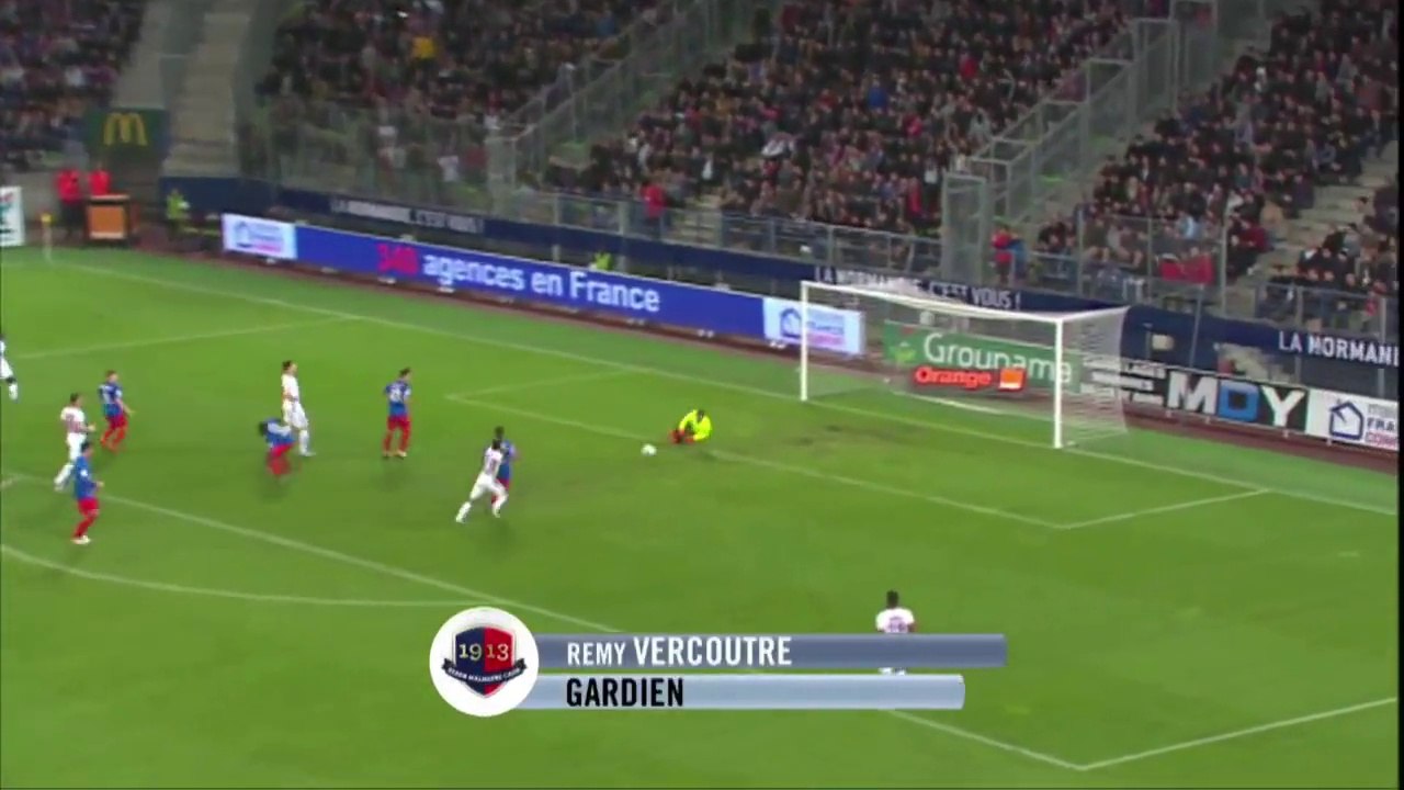 Le plus bel arrêt de la phase aller pour Rémy Vercoutre