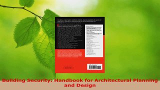 Download  Building Security Handbook for Architectural Planning and Design EBooks Online