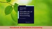 Read  Handbook of Petroleum Processing Ebook Free