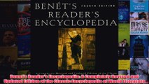 Benets Readers Encyclopedia A Completely Revised and Updated Edition of the Classic