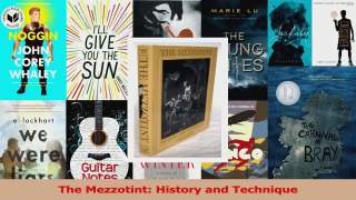 PDF Download  The Mezzotint History and Technique Download Online