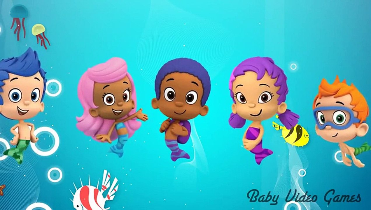 Bubble Guppies cartoon theme song Finger Family Songs Nursery Rhymes ...