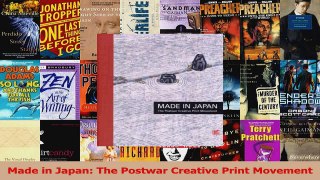 PDF Download  Made in Japan The Postwar Creative Print Movement Download Online