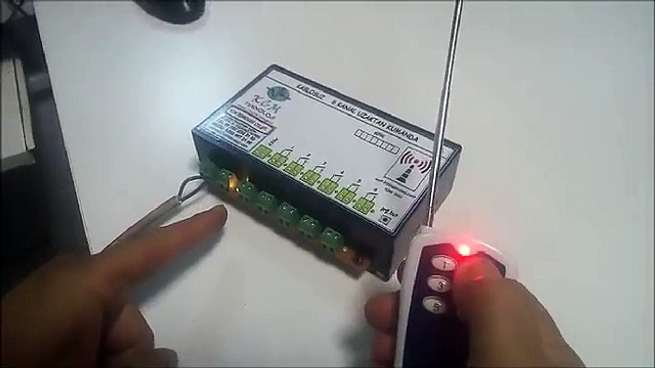 KCM TEKNOLOJİ 6 KANAL UZAKTAN KUMANDA (En Güncel Teknoloji Videoları)