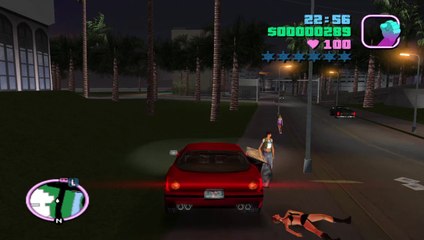 Grand Theft Auto: Vice City PS4 stunt jump 1