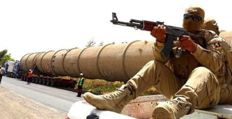 Irak'tan Türkiye'ye Uzanacak Doğalgaz Boru Hattının İnşası Başladı