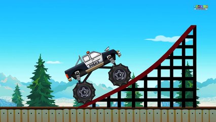 Police Monster Truck | Monster Truck | Toy Factory
