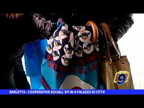 Barletta | Cooperative sociali, sit-in a Palazzo di Città