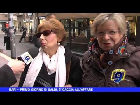 Bari | Primo giorno di saldi: è caccia all'affare