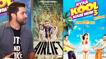 Aftab Shivdasani REACTS On Airlift Vs Porn Com Kyaa Kool Hain Hum 3 CLASH