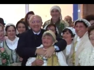 Marcianise (CE) - De Luca alla mostra natalizia di "Oromare" (21.12.15)