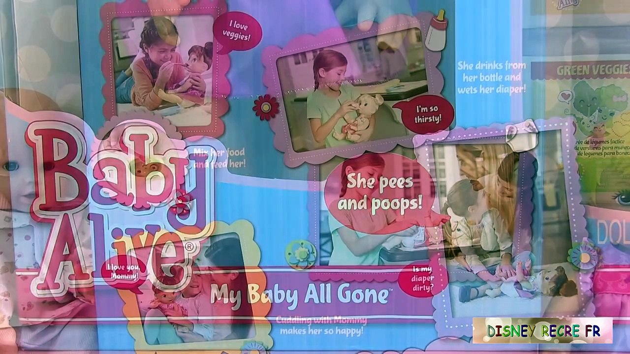 Baby Alive Poupée Bébé Poupon Mange et va au pot Baby Doll Pees and Poops