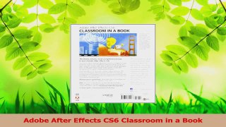 PDF Download  Adobe After Effects CS6 Classroom in a Book Read Online