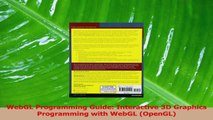 PDF Download  WebGL Programming Guide Interactive 3D Graphics Programming with WebGL OpenGL Download Online