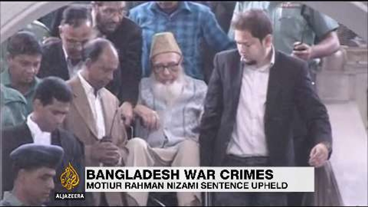 Bangladesh Islamist party chief death sentence upheld