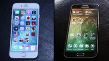 iPhone 6S vs Samsung Galaxy S6 : speed-test vidéo / qui est le plus rapide ?