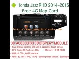 Honda Jazz RHD Car Audio System Android DVD GPS Navigation Wifi