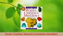 PDF Download  Rocks Crystals Minerals Complete Identifier Read Online