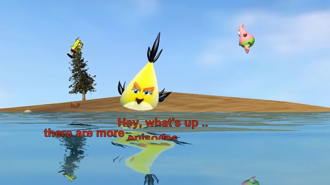 ANGRY BIRDS SPONGEBOB SQUAREPANTS SPOOF ♫ 3D animated mashup ☺ FunVideoTV - Style ;-))