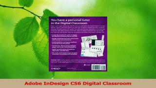 Download  Adobe InDesign CS6 Digital Classroom Ebook Online