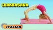 Chakrasana | Yoga per principianti | Yoga for Kids Obesity & Tips | About Yoga in Italian