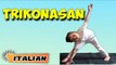 Trikonasana | Yoga per principianti | Yoga For Kids Complete Fitness & Tips | About Yoga in Italian