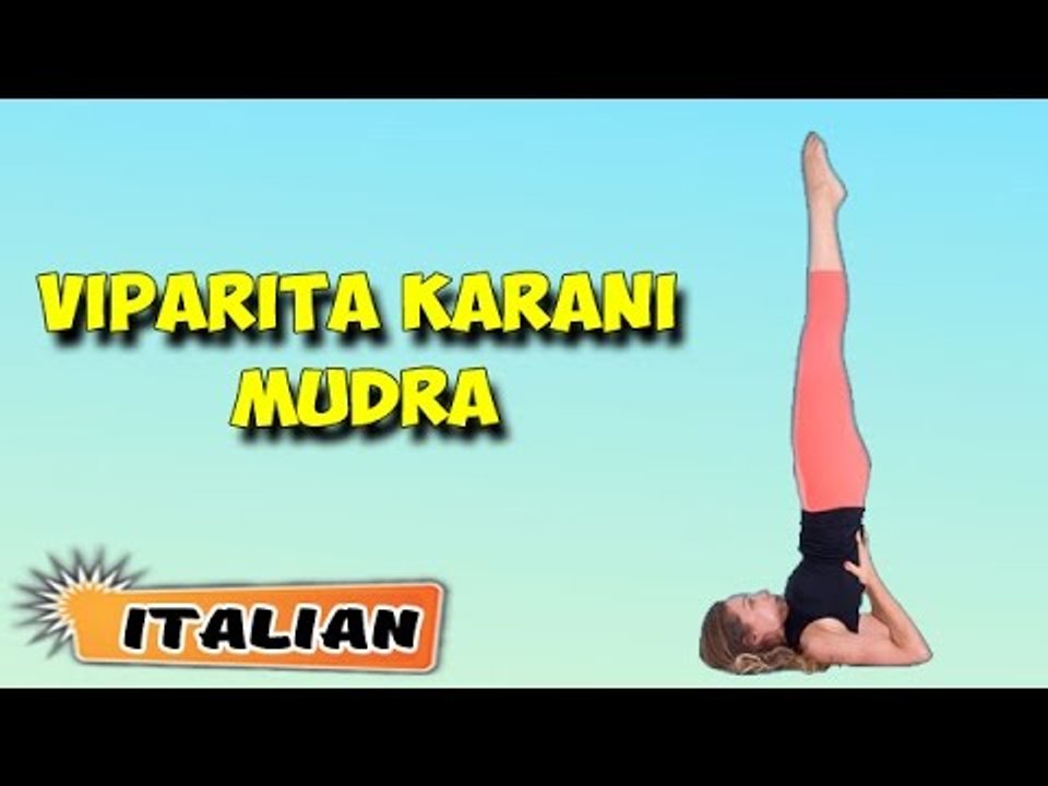 Viparita Karani Mudra | Yoga per principianti | Yoga For Better Sex & Tips | About Yoga in Italian