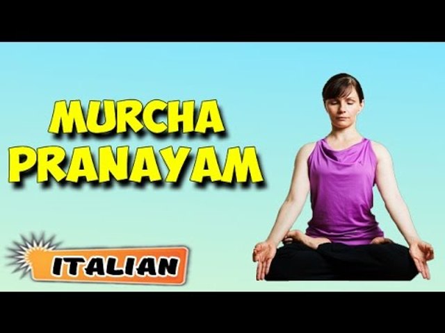 Murcha Pranayama | Yoga per principianti | Chin Press Breath Asana | About Yoga in Italian