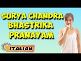 Surya Chandra Bhastrika Pranayama | Yoga per principianti | Breathing Exercises | Yoga in Italian