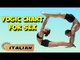 Yoga per il sesso | Yoga For Sex | Yogic Chart & Benefits of Asana in Italian