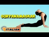 Surya Namaskar | Yoga per principianti | Yoga For Beauty & Tips | About Yoga in Italian