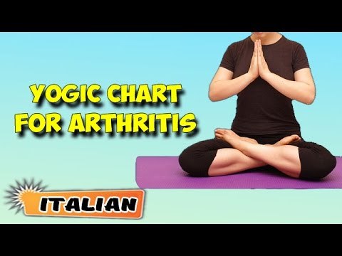 Yoga per l'artrite | Yoga For Arthritis | Yogic Chart & Benefits of Asana in Italian
