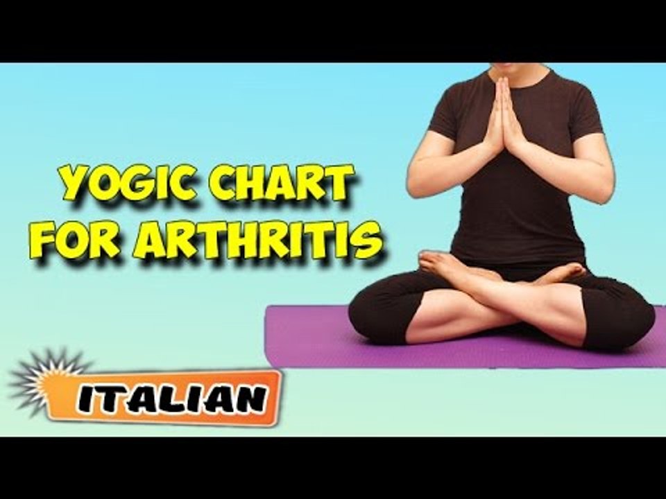 Yoga per l'artrite | Yoga For Arthritis | Yogic Chart & Benefits of Asana in Italian