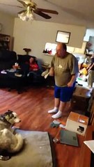master scolded dog