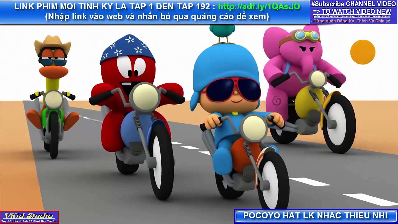Nhạc thiếu nhi tập 2 l Bé ăn thật ngoan l Hoạt Hình Pocoyo l Learn Vietnamese
