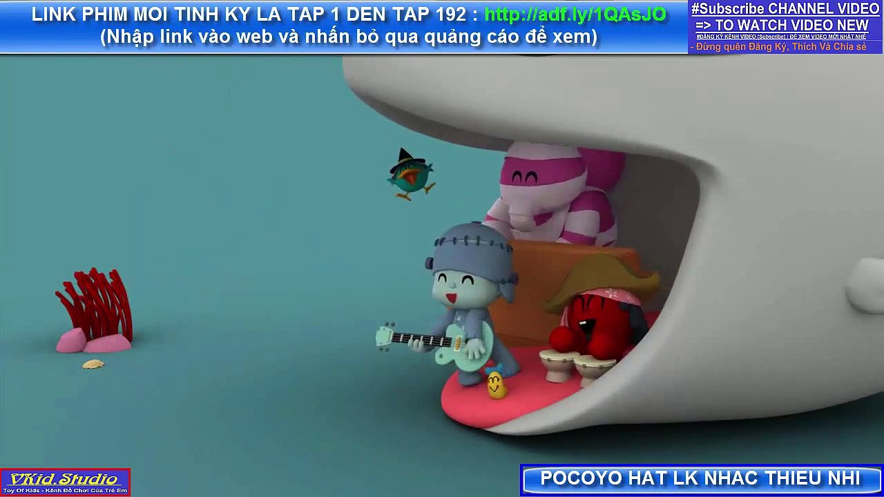 Nhạc thiếu nhi Tập 4 l Em Đi Chơi Thuyền l Hoạt hình Pocoyo l Learn Vietnamese