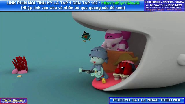 Nhạc thiếu nhi Tập 4 l Em Đi Chơi Thuyền l Hoạt hình Pocoyo l Learn Vietnamese