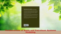 PDF Download  Fundamentals of Basin and Petroleum Systems Modeling Read Full Ebook