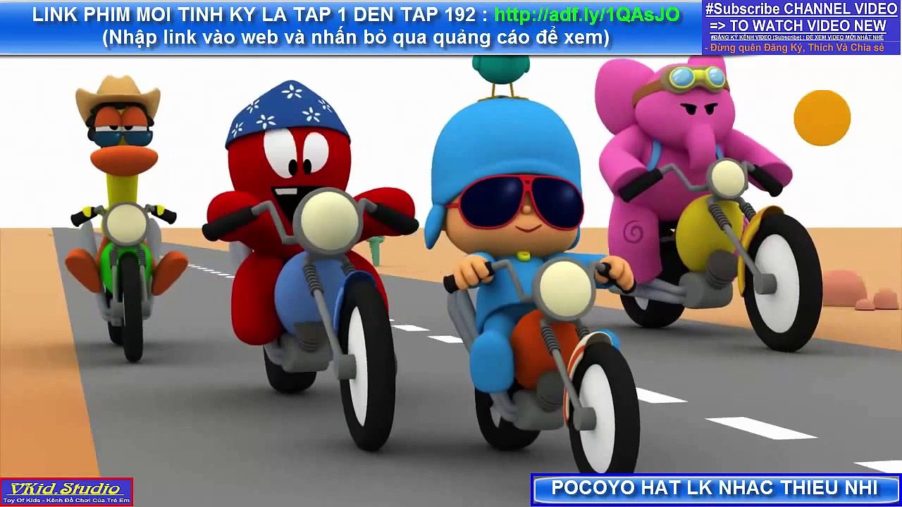 Nhạc thiếu nhi Tập 12 l Cho Con l Con đừng quên con nhé Pocoyo NHAC THIEU NHI l Learn Vietnamese