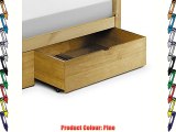 Under Bed Drawer on Wheels - For Julian Bowen Bed Frame - Solid Pine