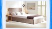 Emporia Beds Stirling Fabric Ottoman Bed - Natural Stone - Double - 4'6